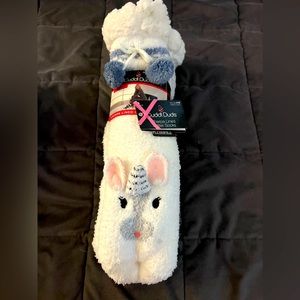 Sherpa Lined Critter Socks